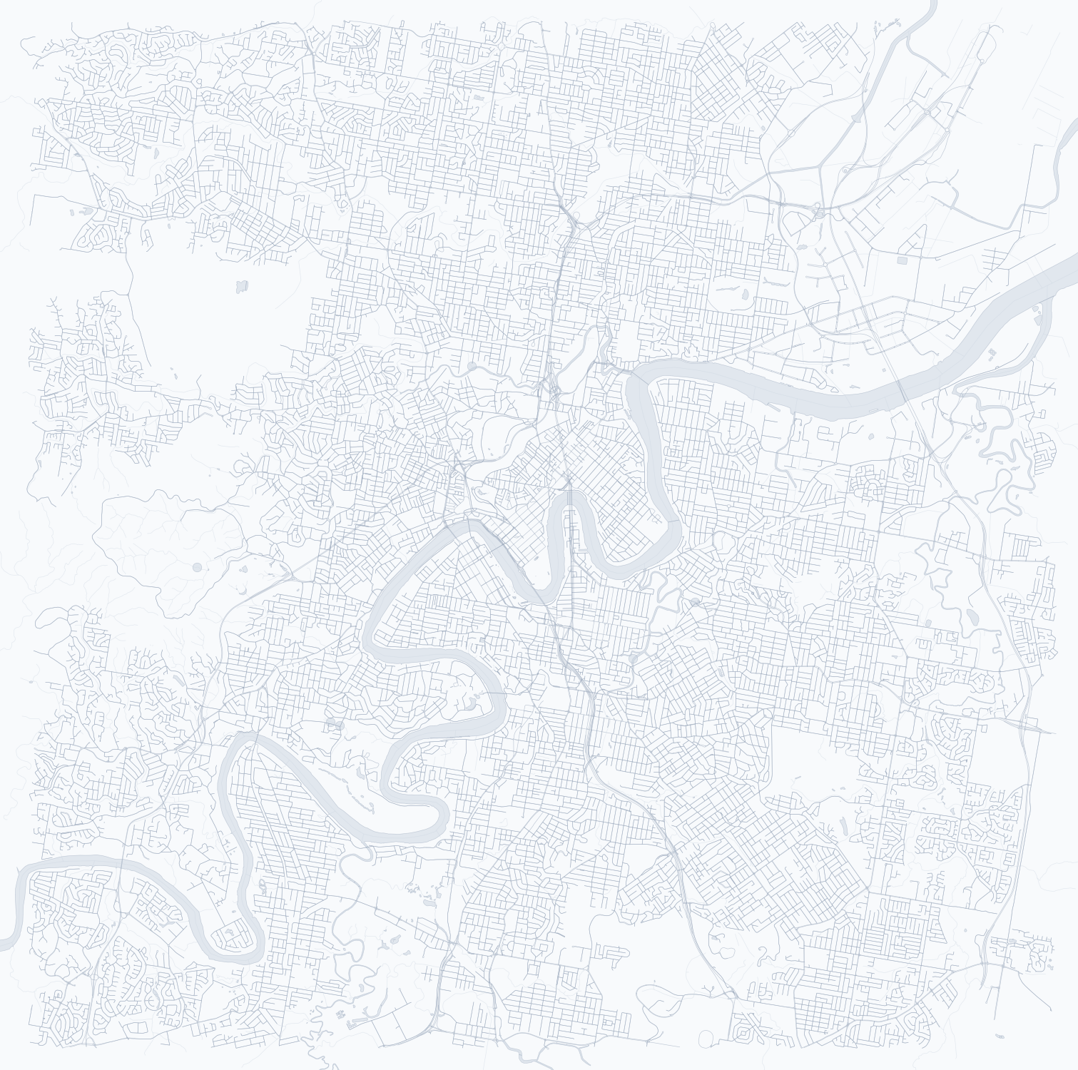Brisbane street map