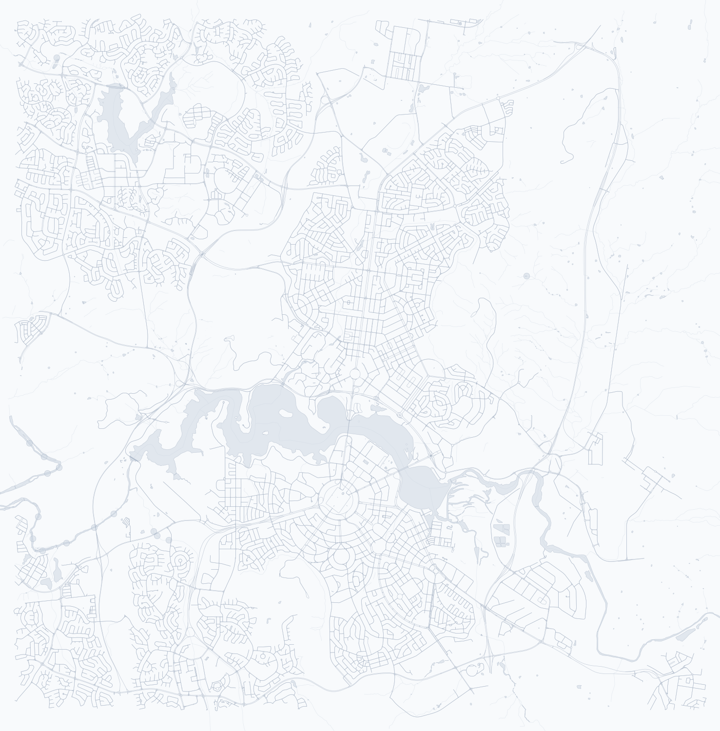Canberra street map