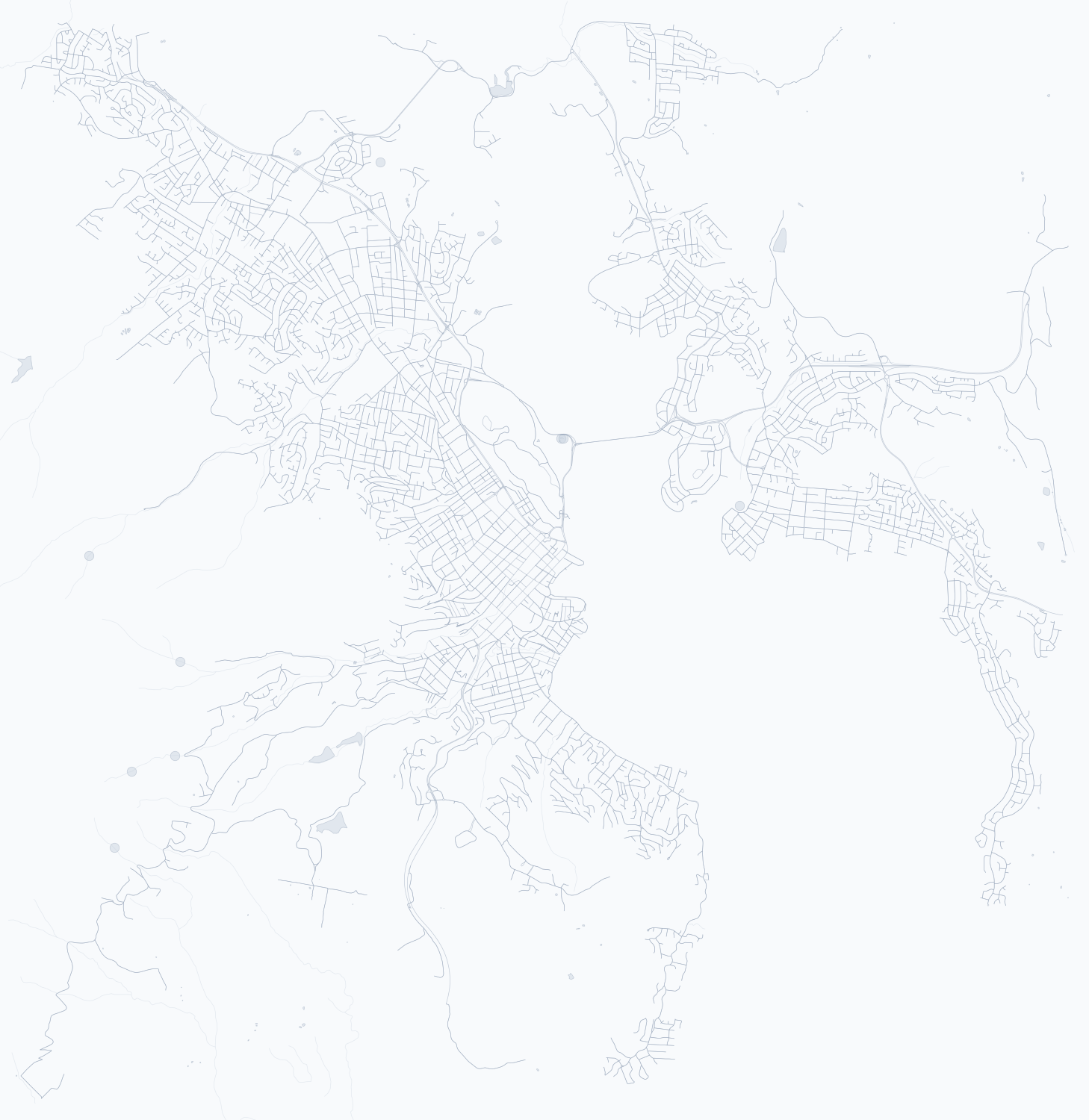 Hobart street map