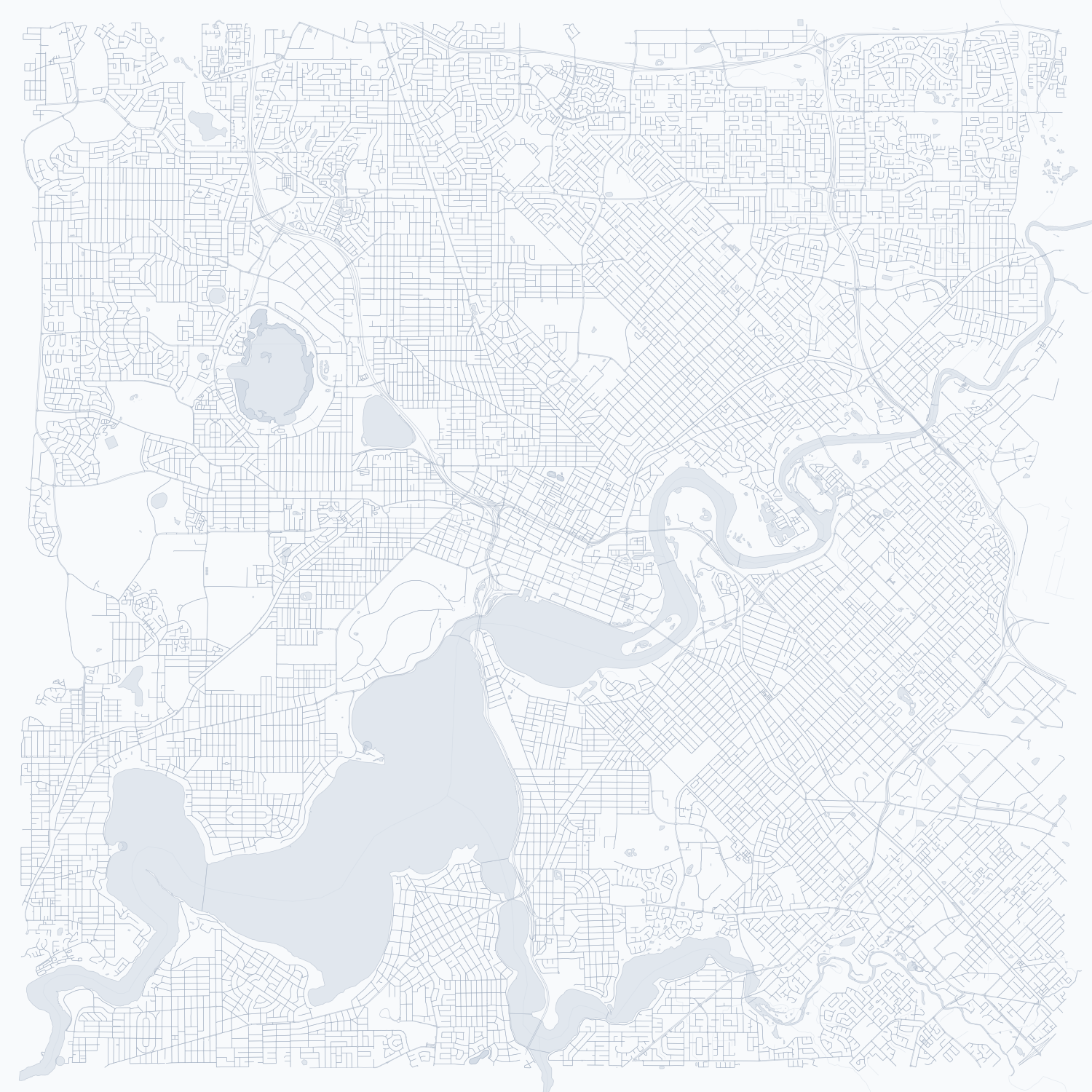 Perth street map