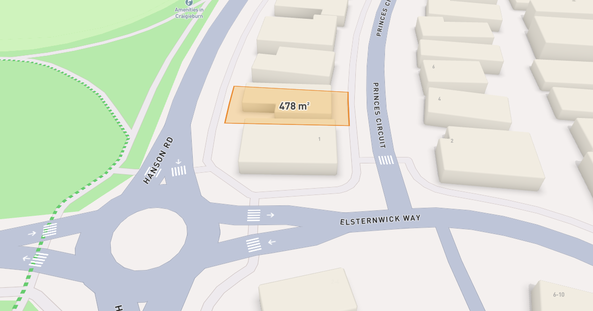 Satellite view of 1 Princes Circuit, CRAIGIEBURN VIC 3064