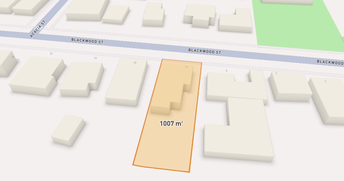 Satellite view of 11 Blackwood Street, CARNEGIE VIC 3163