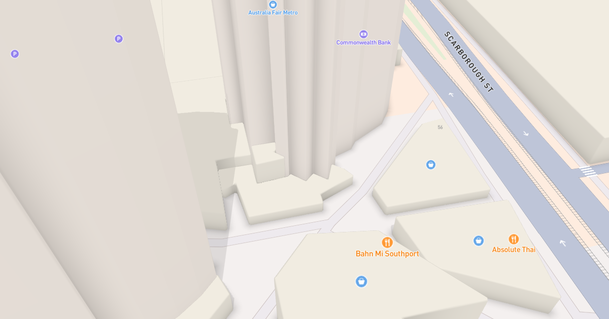Satellite view of 1176/56 Scarborough Street, SOUTHPORT QLD 4215