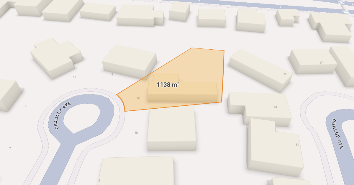 Satellite view of 12 Cradley Avenue, KEW VIC 3101