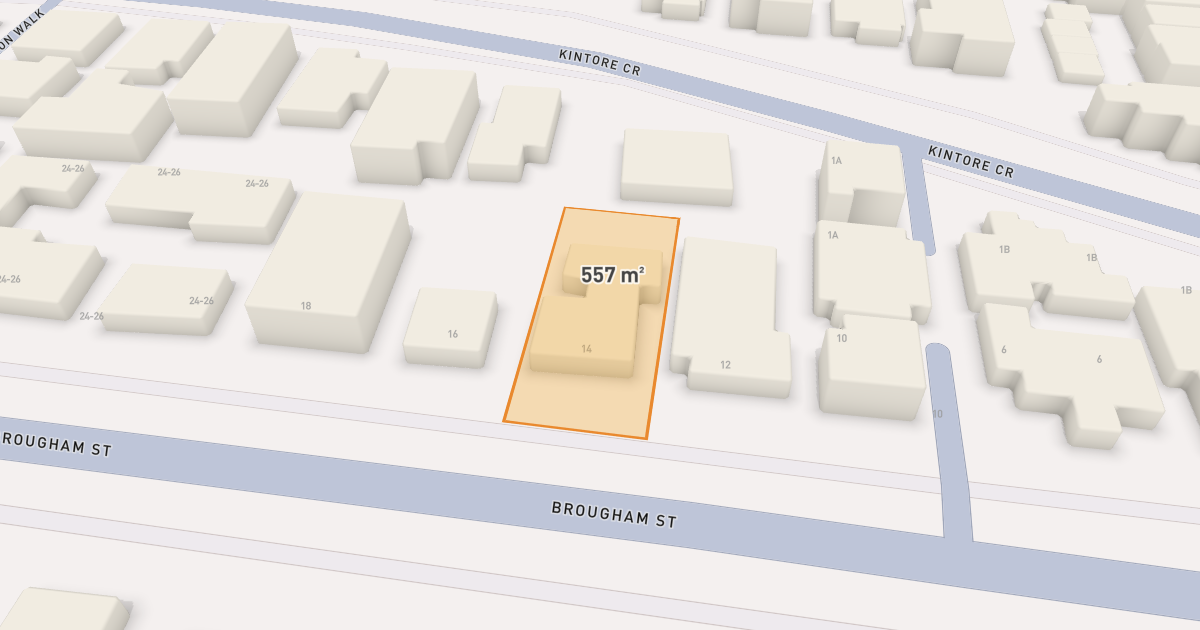 Satellite view of 14 Brougham Street, BOX HILL VIC 3128