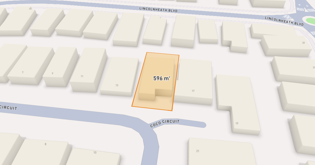 Satellite view of 15 Coco Circuit, POINT COOK VIC 3030