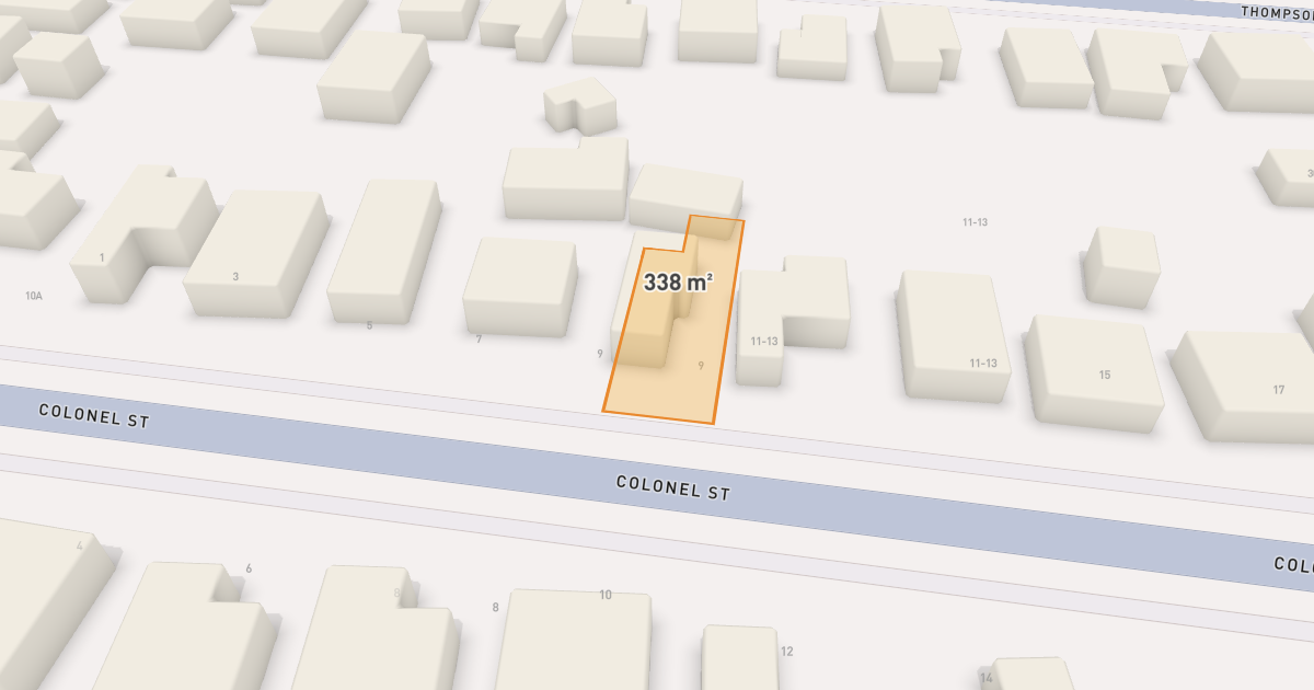 Satellite view of 1/9 Colonel Street, CLAYTON VIC 3168