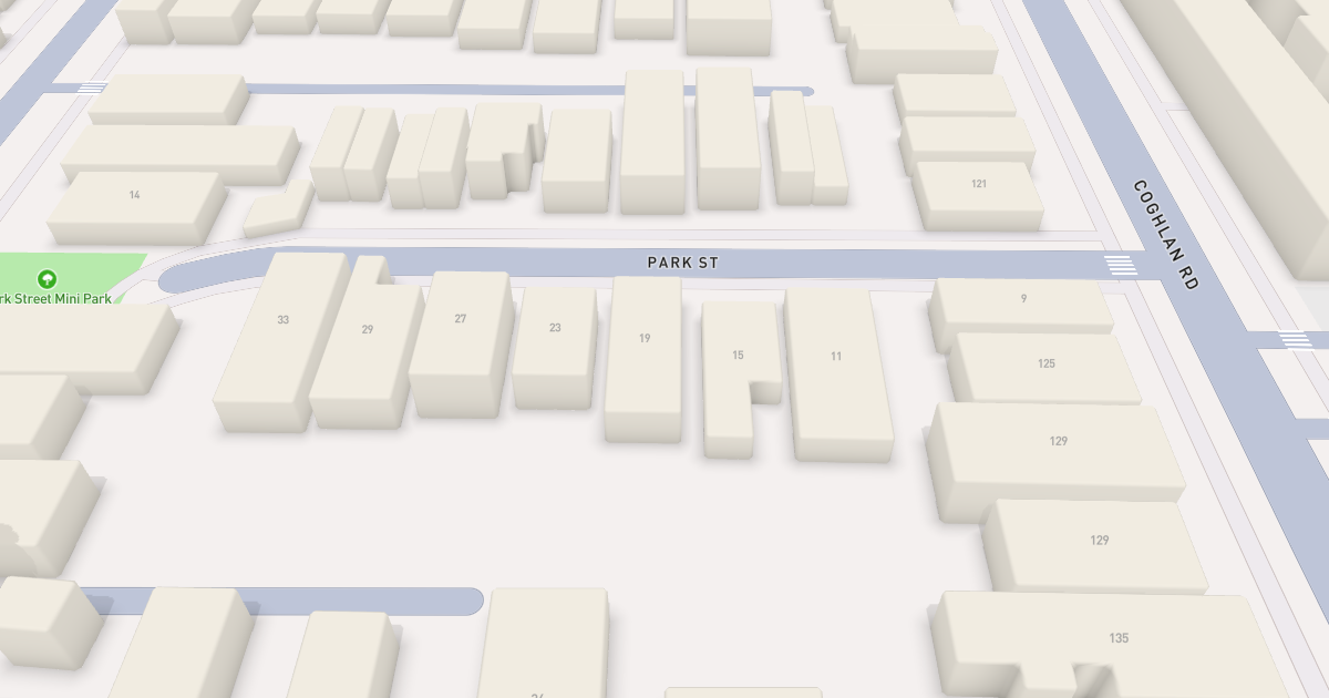 Satellite view of 19 Park Street, SUBIACO WA 6008