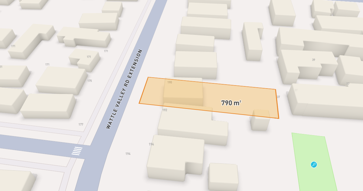 Satellite view of 190 Wattle Valley Road, CAMBERWELL VIC 3124