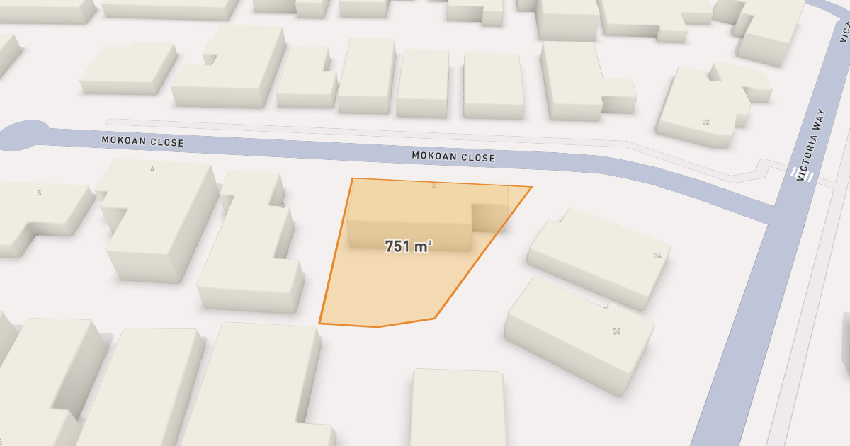 Satellite view of 2 Mokoan Close, CAROLINE SPRINGS VIC 3023