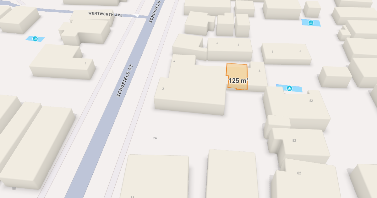 Satellite view of 2 Schofield Street, ESSENDON VIC 3040