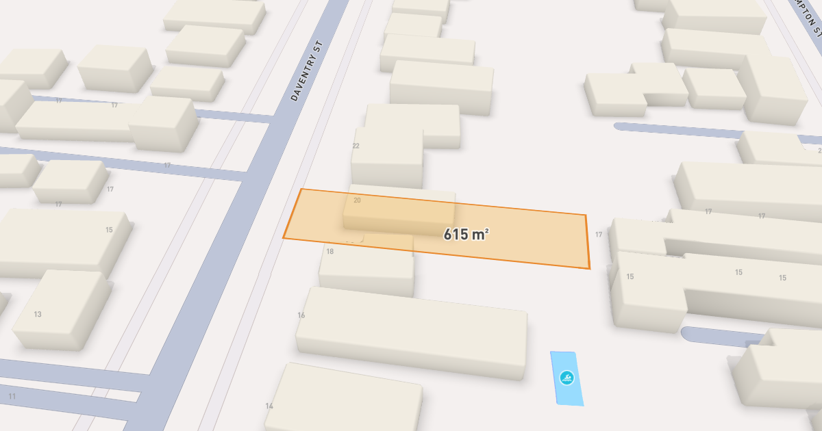 Satellite view of 20 Daventry Street, RESERVOIR VIC 3073
