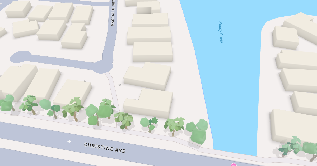 Satellite view of 28 Massachusetts Court, VARSITY LAKES QLD 4227