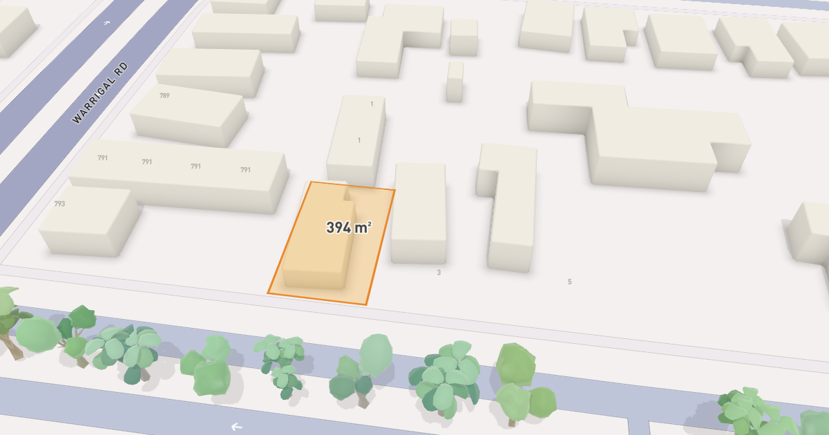 Satellite view of 3 Caloola Avenue, OAKLEIGH VIC 3166
