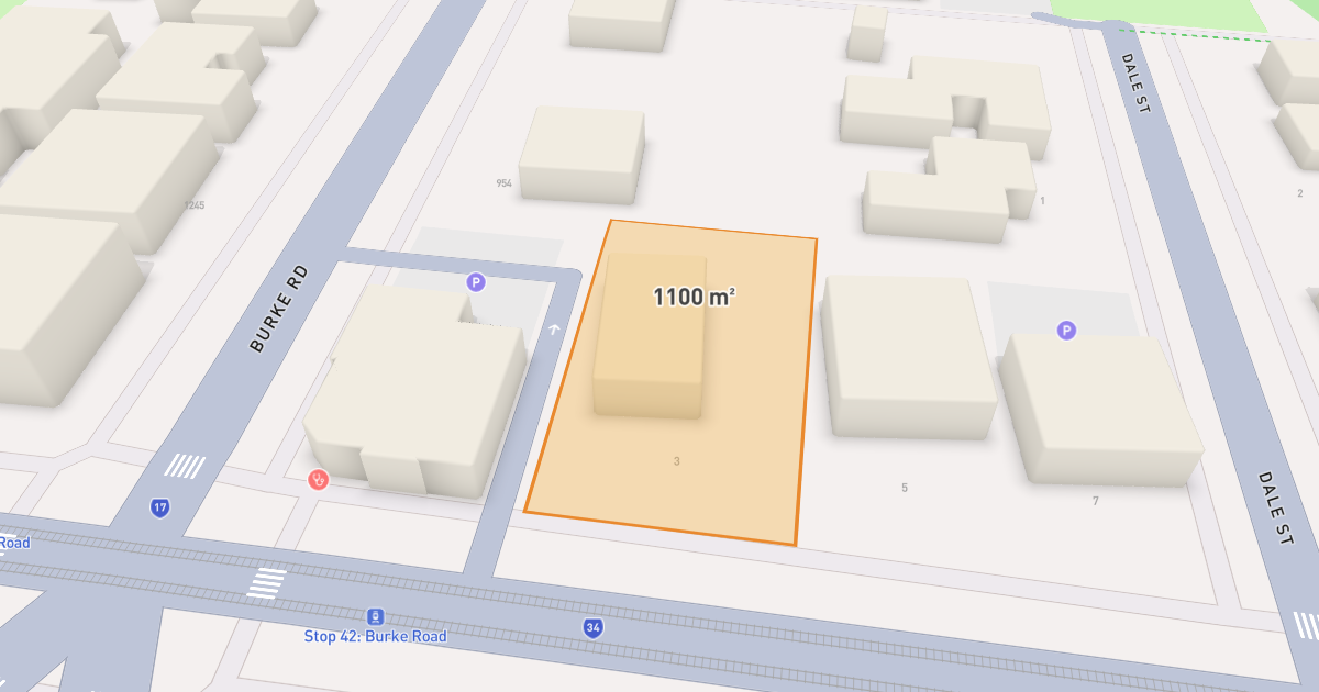 Satellite view of 3 Whitehorse Road, BALWYN VIC 3103