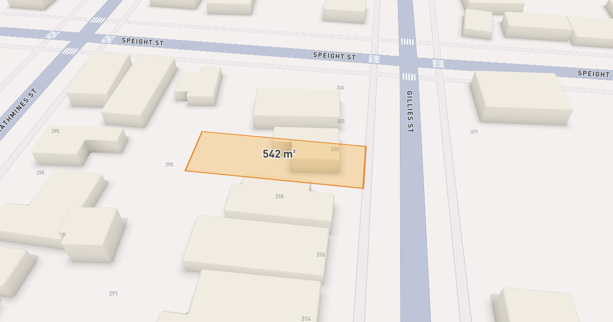 Satellite view of 320 Gillies Street, Thornbury VIC 3071