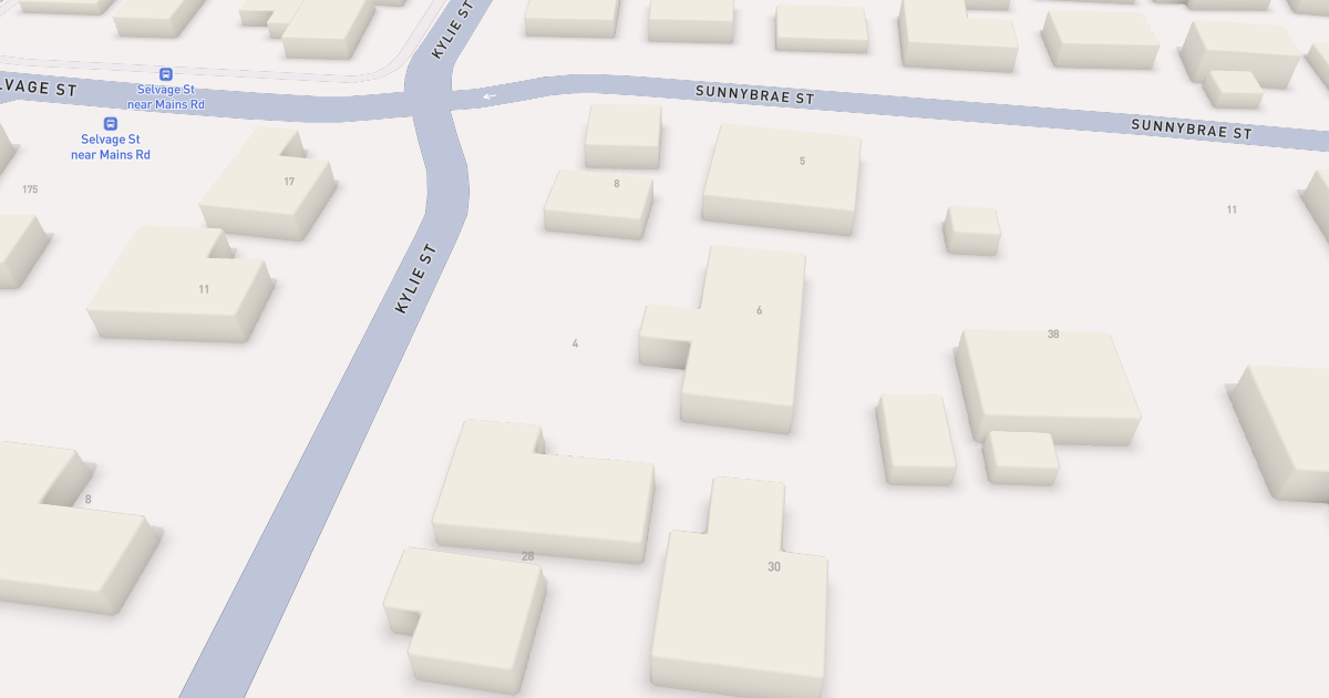 Satellite view of 4-6 Selvage Street, SUNNYBANK QLD 4109