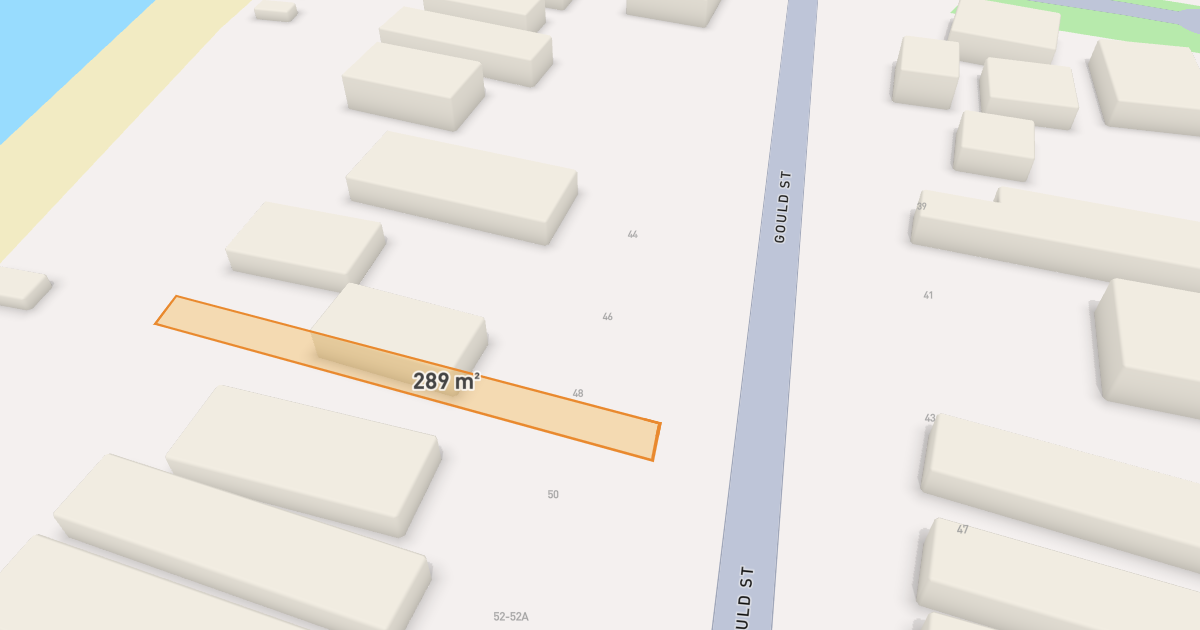 Satellite view of 46 Gould Street, FRANKSTON VIC 3199