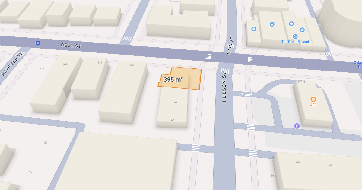 Satellite view of 49 Hudson Street, COBURG VIC 3058