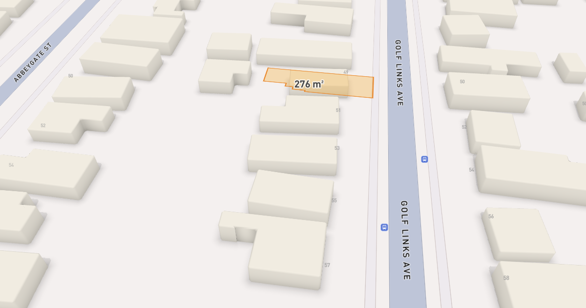 Satellite view of 53 Golf Links Avenue, OAKLEIGH VIC 3166