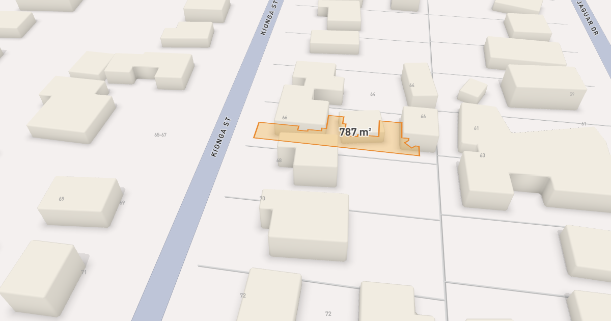 Satellite view of 68 Kionga Street, CLAYTON VIC 3168