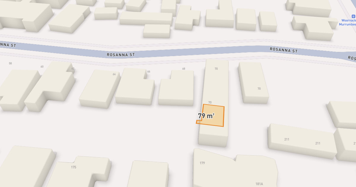 Satellite view of 68 Rosanna Street, CARNEGIE VIC 3163