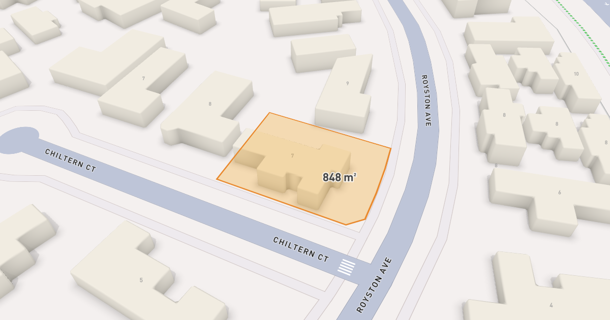 Satellite view of 7 Royston Avenue, BERWICK VIC 3806