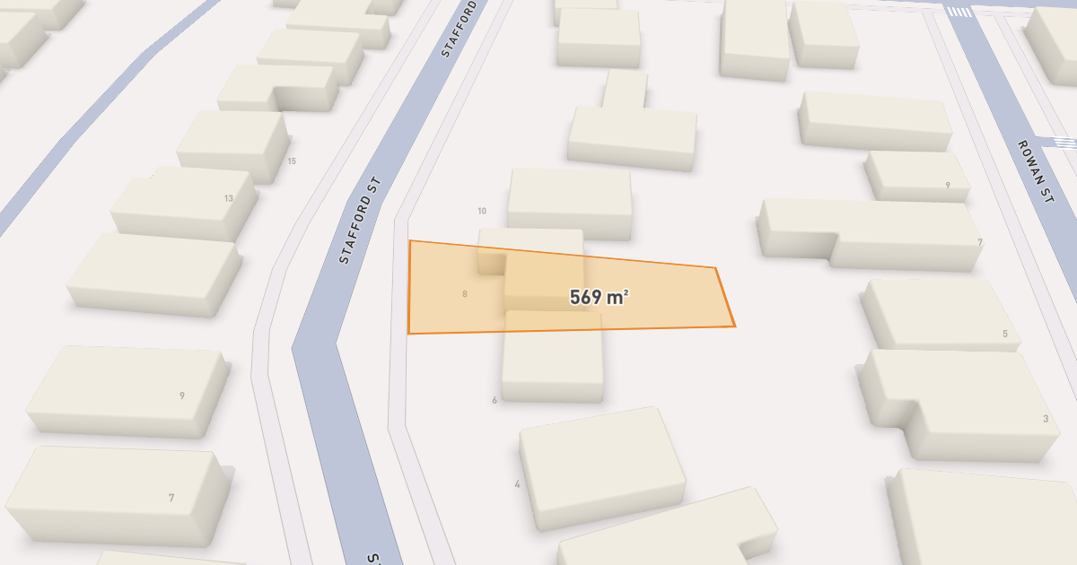 Satellite view of 8 Stafford Street, PRESTON VIC 3072