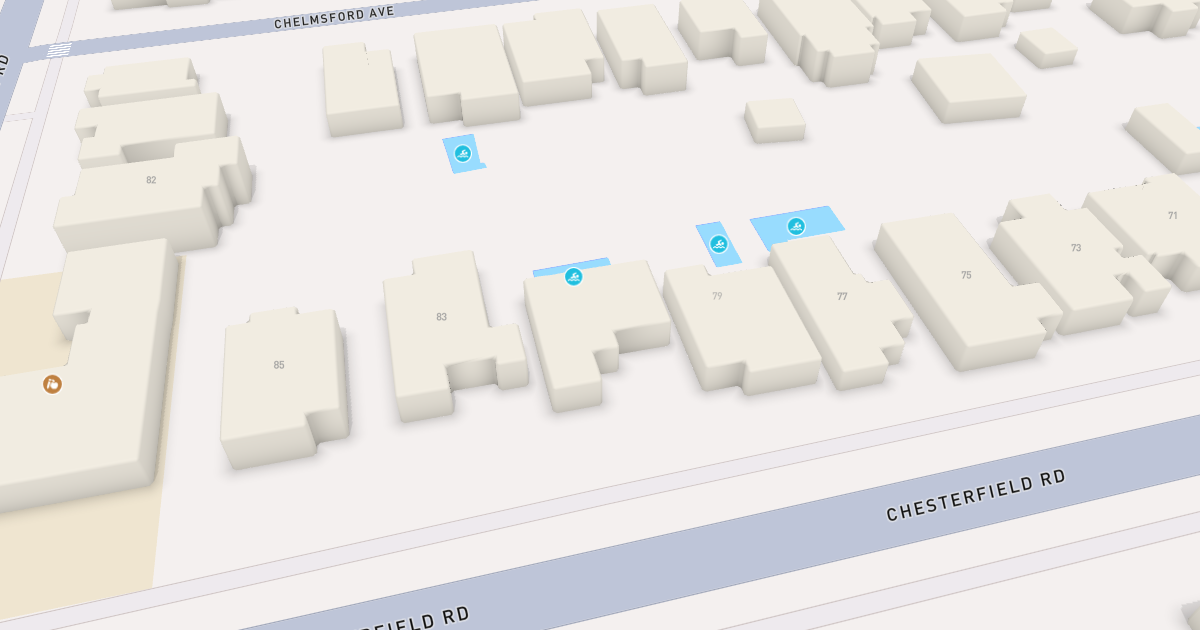 Satellite view of 81 Chesterfield Road, EPPING NSW 2121
