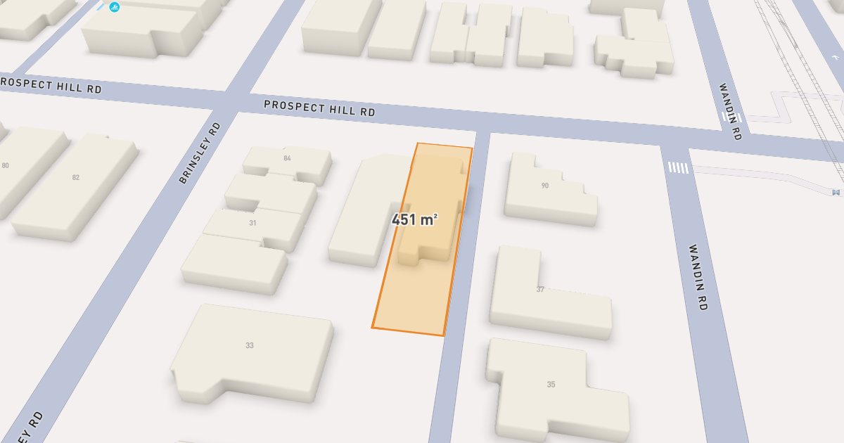 Satellite view of 88 Prospect Hill Road, CAMBERWELL VIC 3124