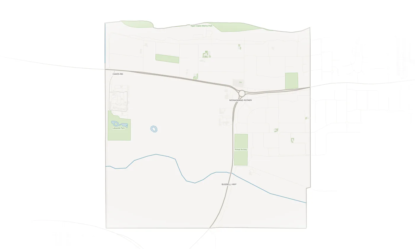 Abbey urban fabric map