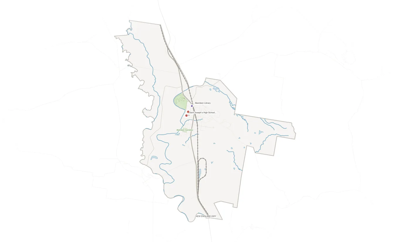 Aberdeen urban fabric map