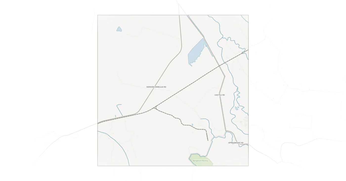 Arriga urban fabric map