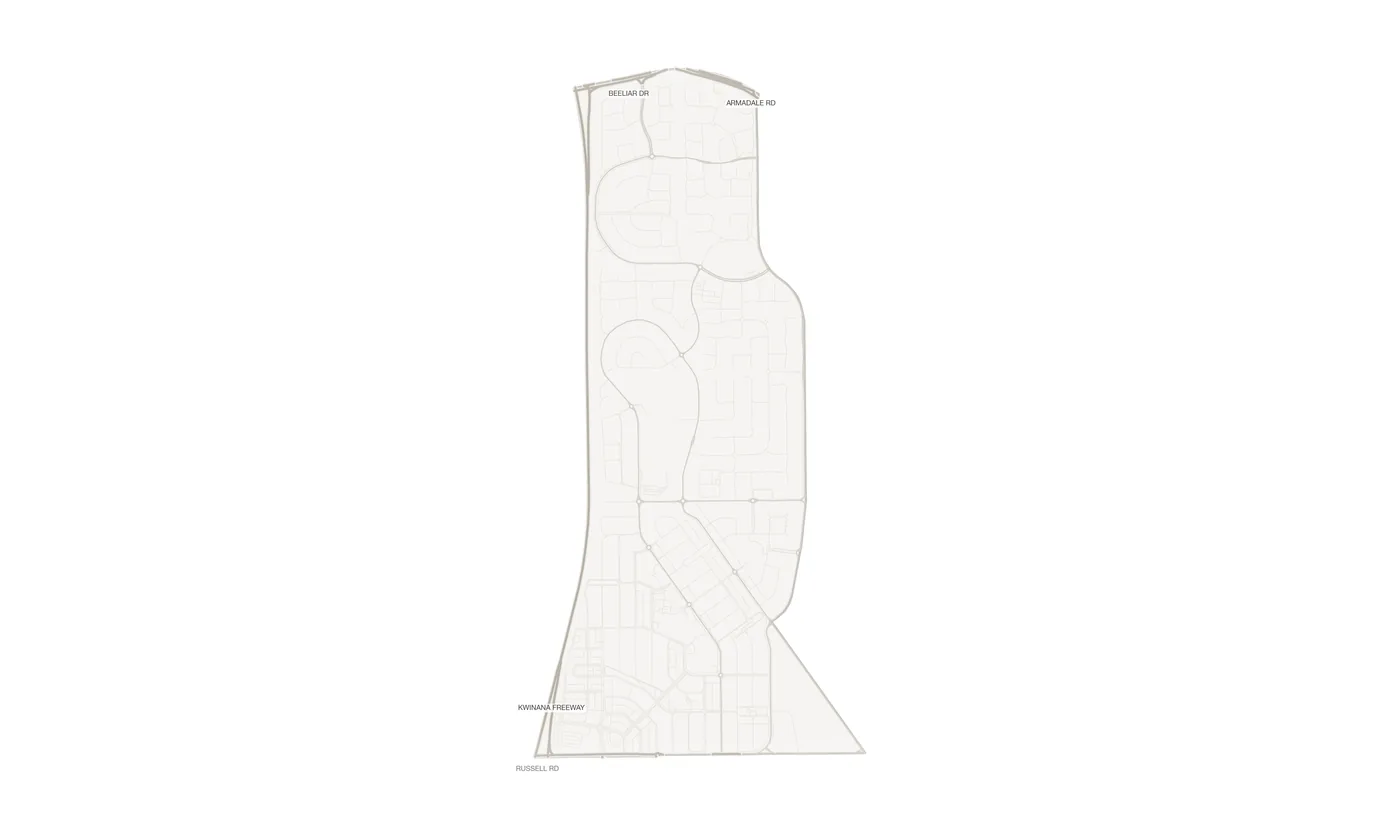 Atwell urban fabric map