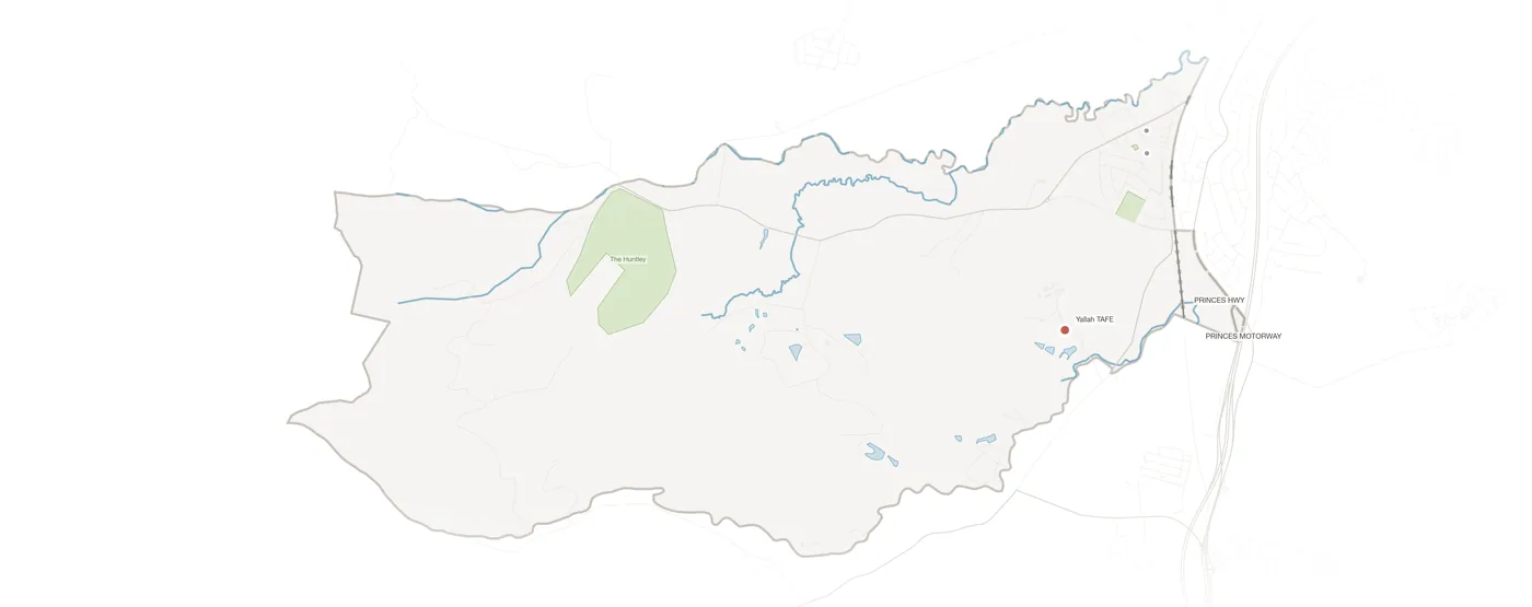 Avondale urban fabric map