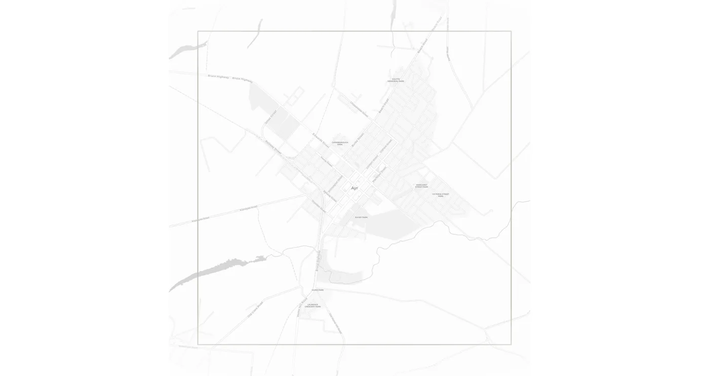 Ayr urban fabric map