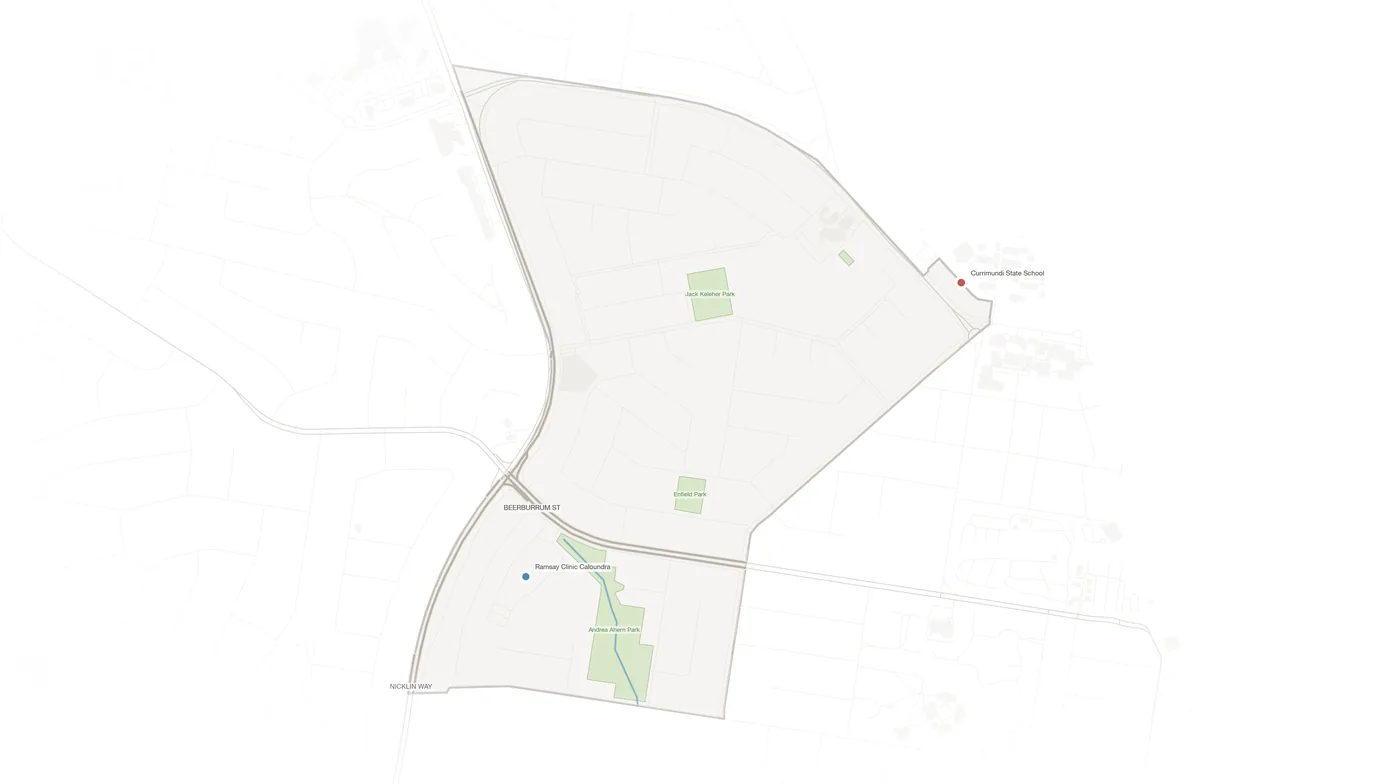 Battery Hill urban fabric map