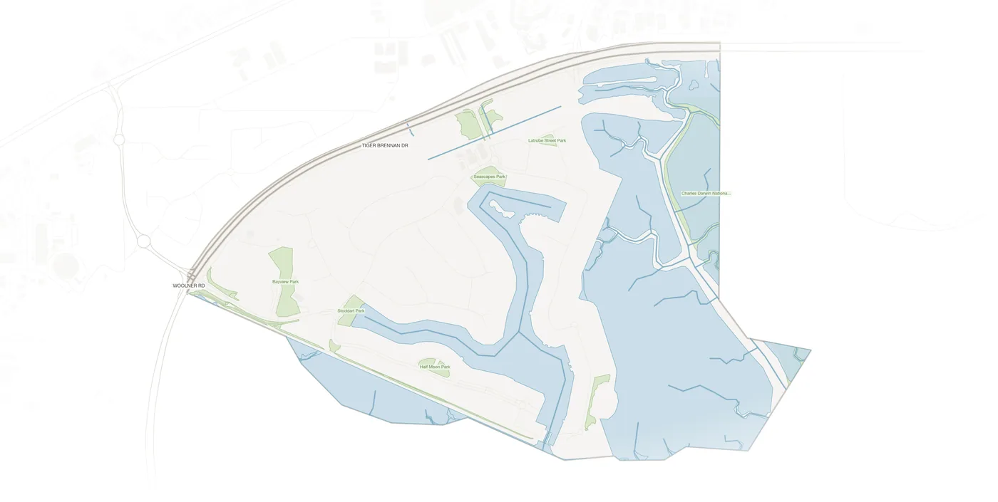Bayview urban fabric map