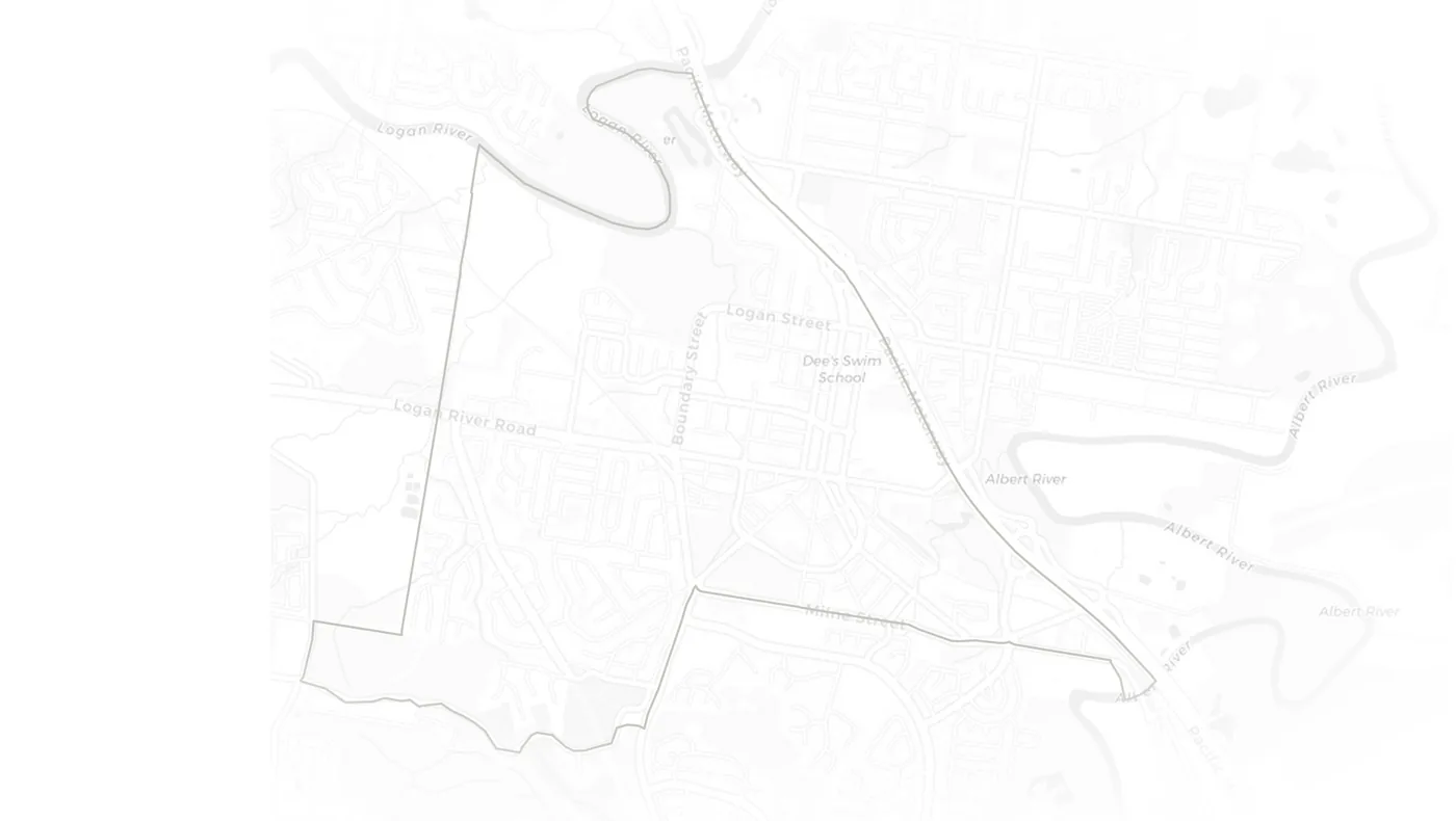Beenleigh urban fabric map