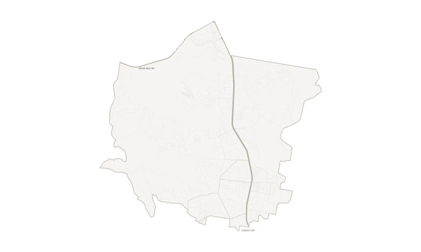 Belrose urban fabric map