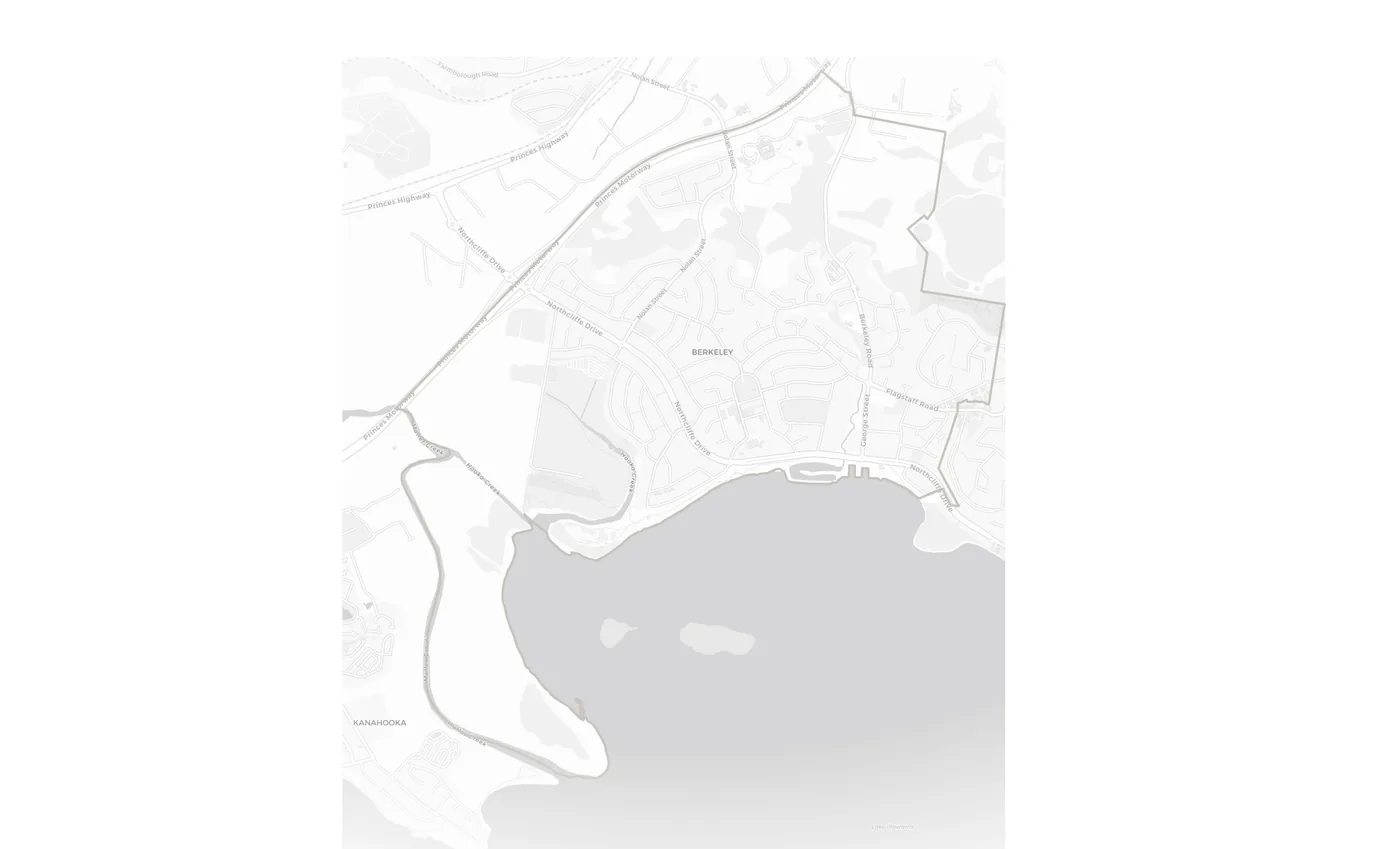 Berkeley urban fabric map