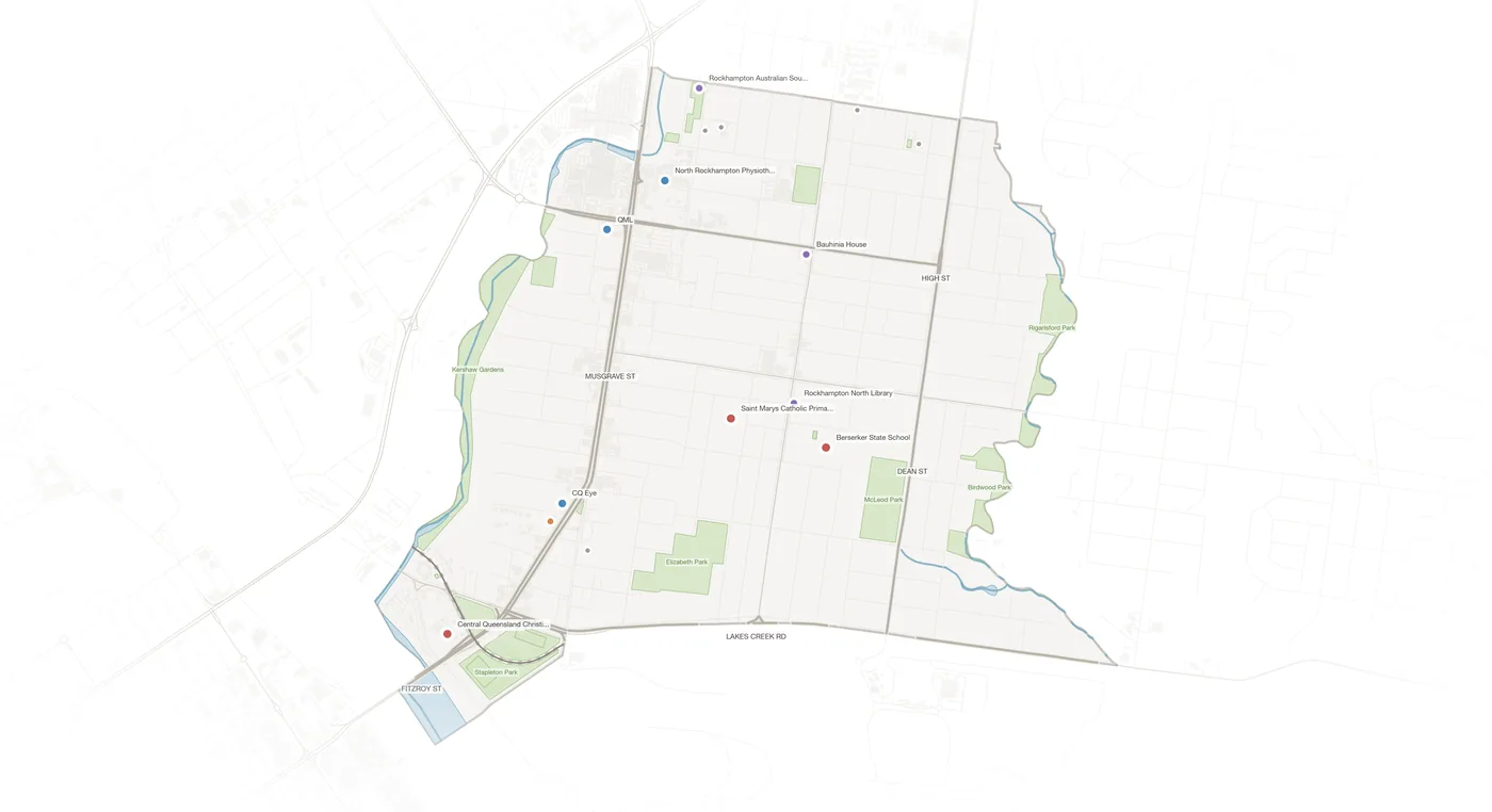 Berserker urban fabric map