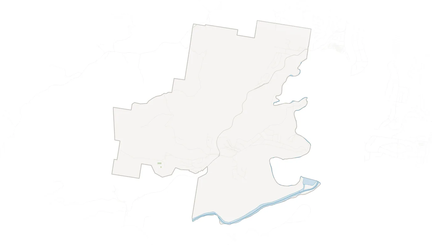 Bilambil Heights urban fabric map