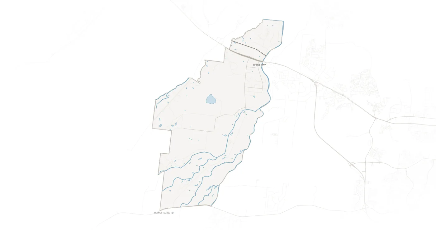 Black River urban fabric map