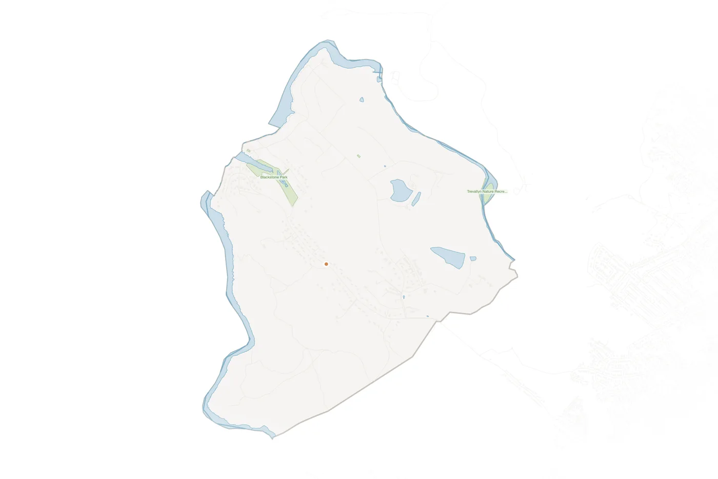 Blackstone Heights urban fabric map