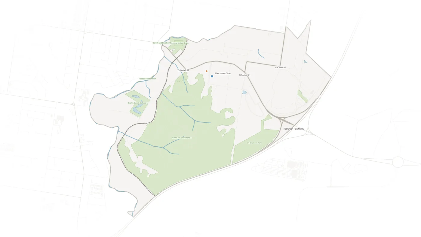 Blackstone urban fabric map
