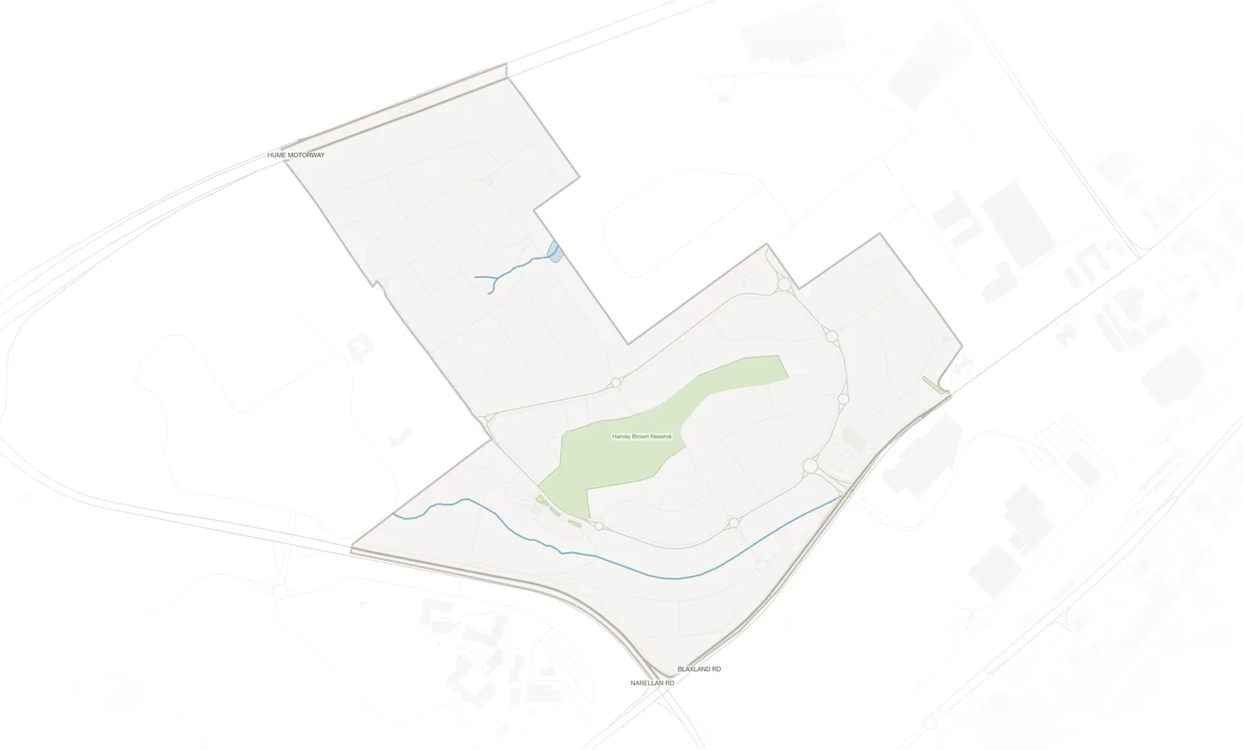 Blair Athol urban fabric map