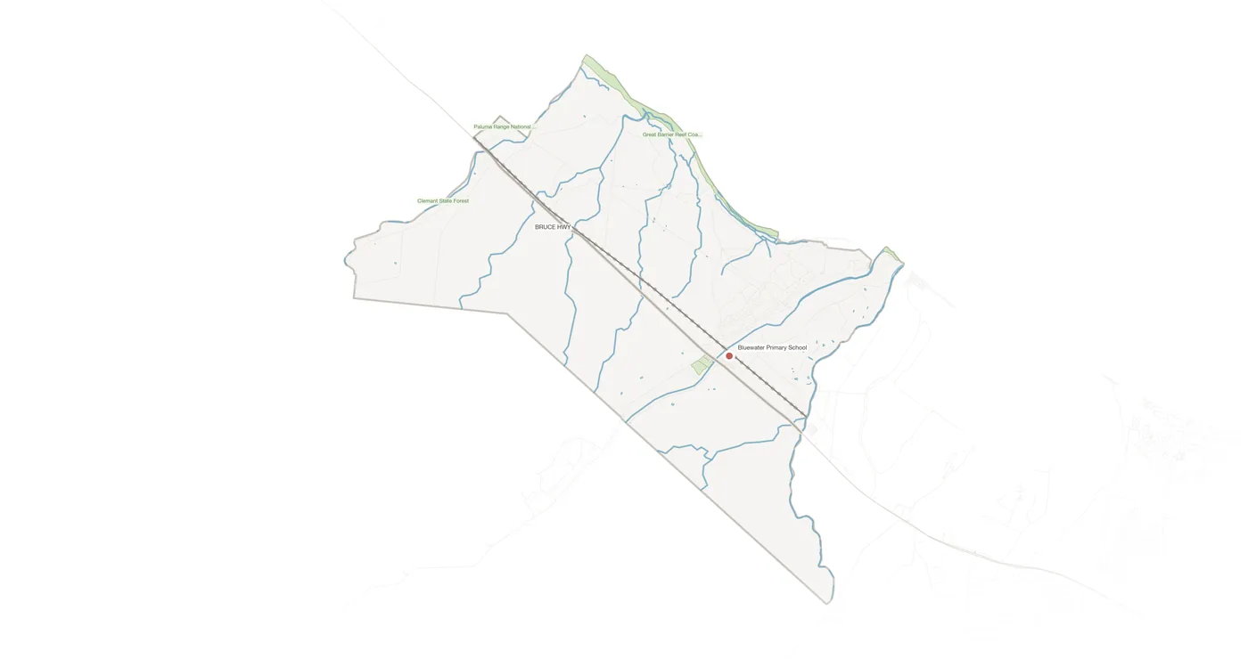 Bluewater urban fabric map