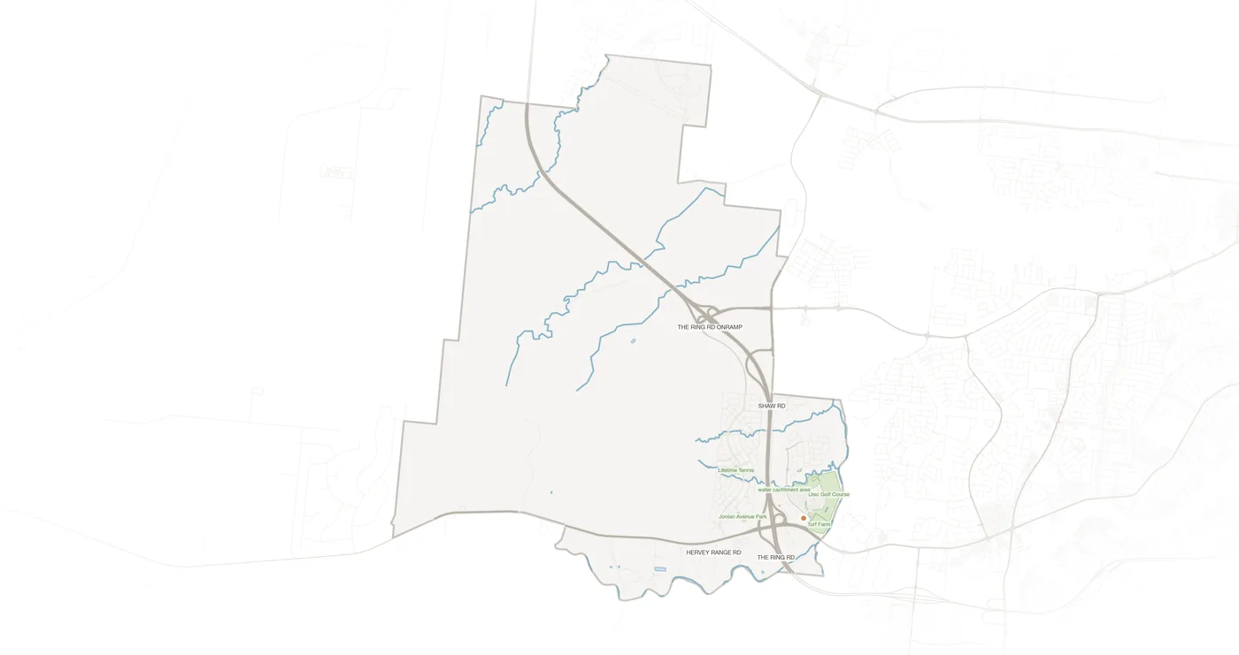 Bohle Plains urban fabric map