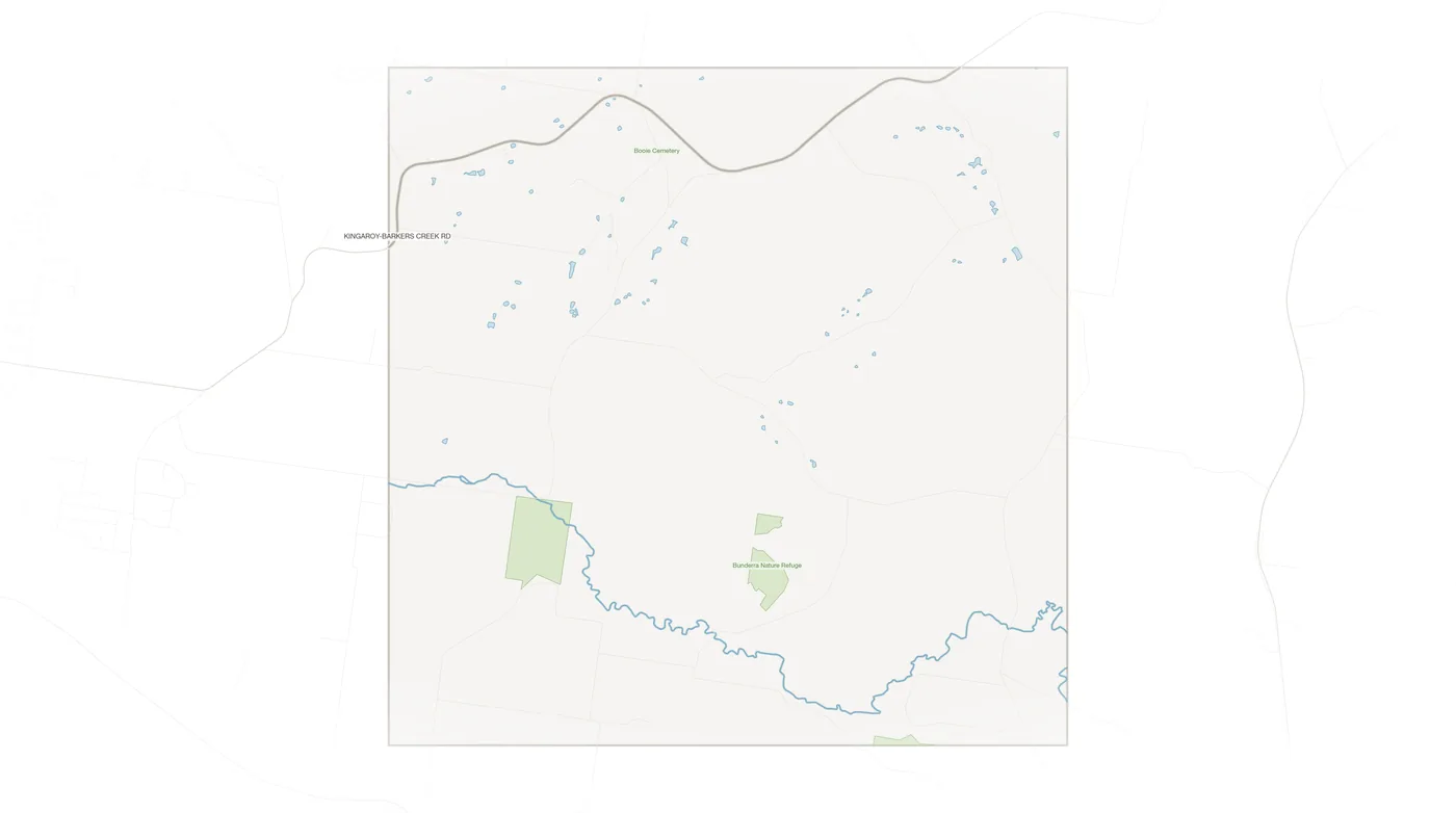 Booie urban fabric map